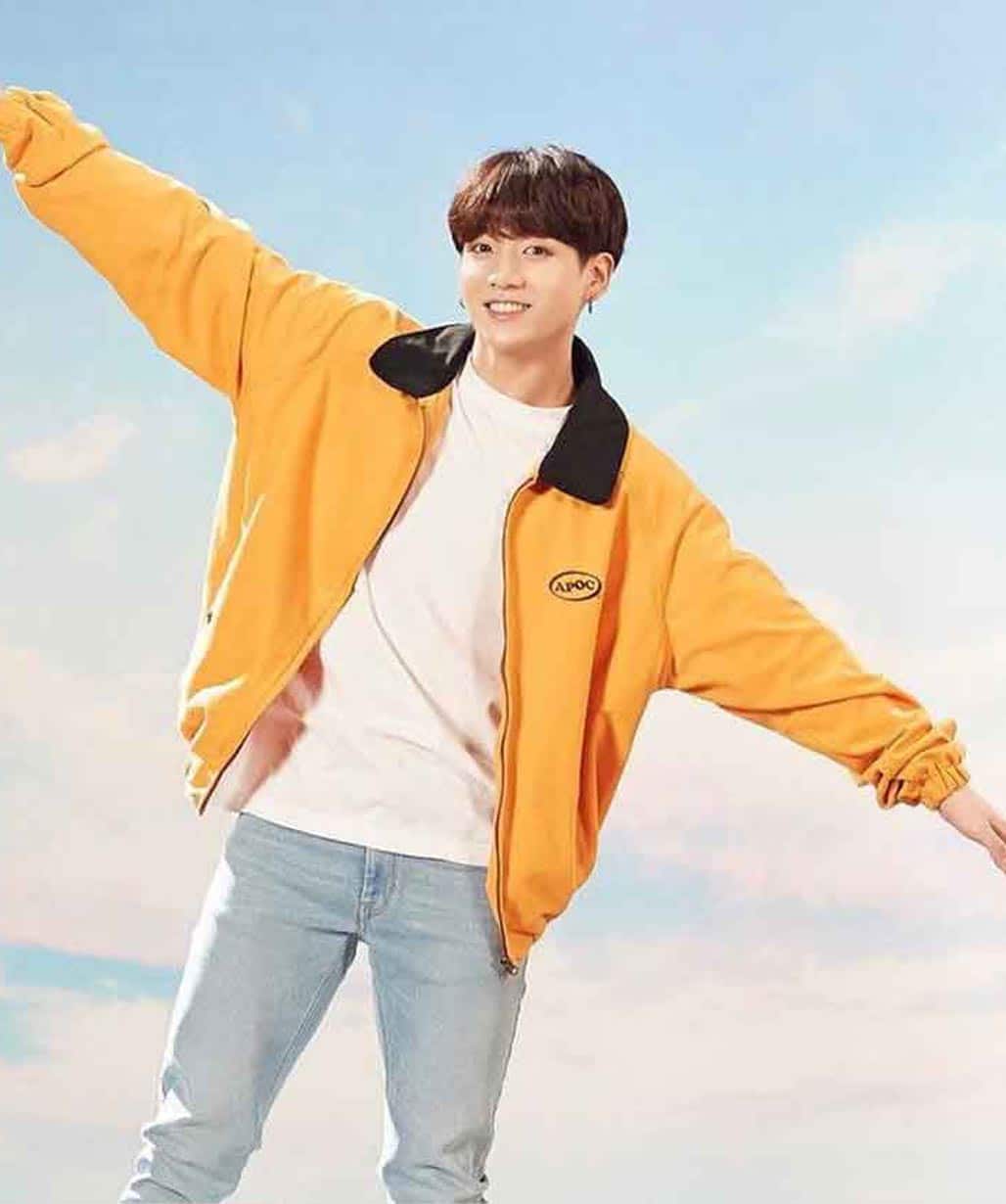 Yellow Jungkook Euphoria Apoc Jacket USA Leather Factory Yellow Jungkook Euphoria Apoc Jacket USA Leather Factory