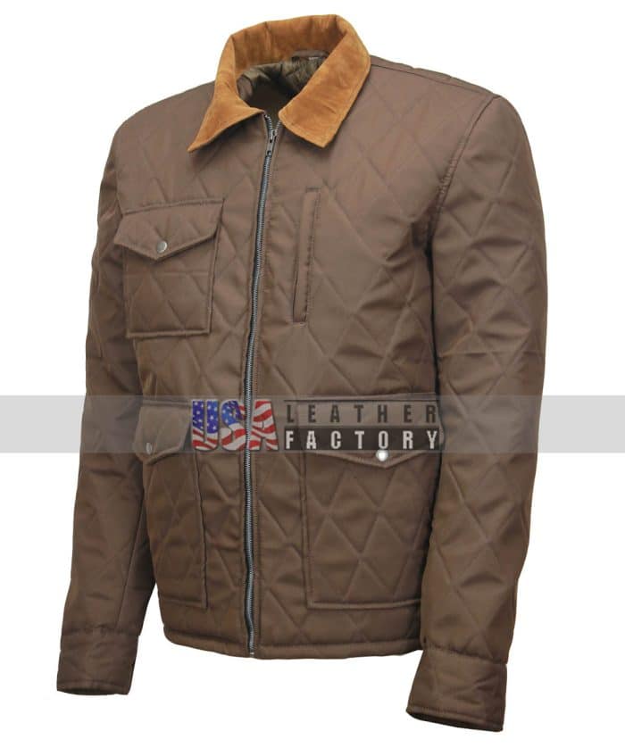 John Dutton Brown Men Jacket