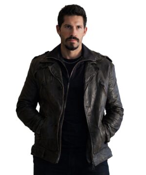 Scott Adkins John Wick 4 Killa Leather Jacket