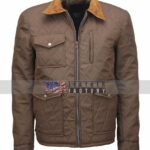 Yellowstone John Dutton Brown Quilted Jacket - Image 2