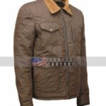John Dutton Brown Quilted Jacket