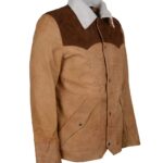 Yellowstone John Dutton Leather Jacket outfit for men