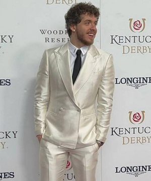 American Rapper Jack Harlow White Suit for Men - Image 2