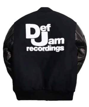 Def Jam Black Varsity Jacket - Image 2