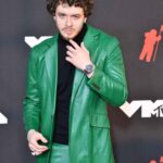 Jack-Harlow-Blazer-Green-Mens-Leather-Jacket