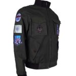 Jamie Bamber Battlestar Galactica Green Jacket - Image 4