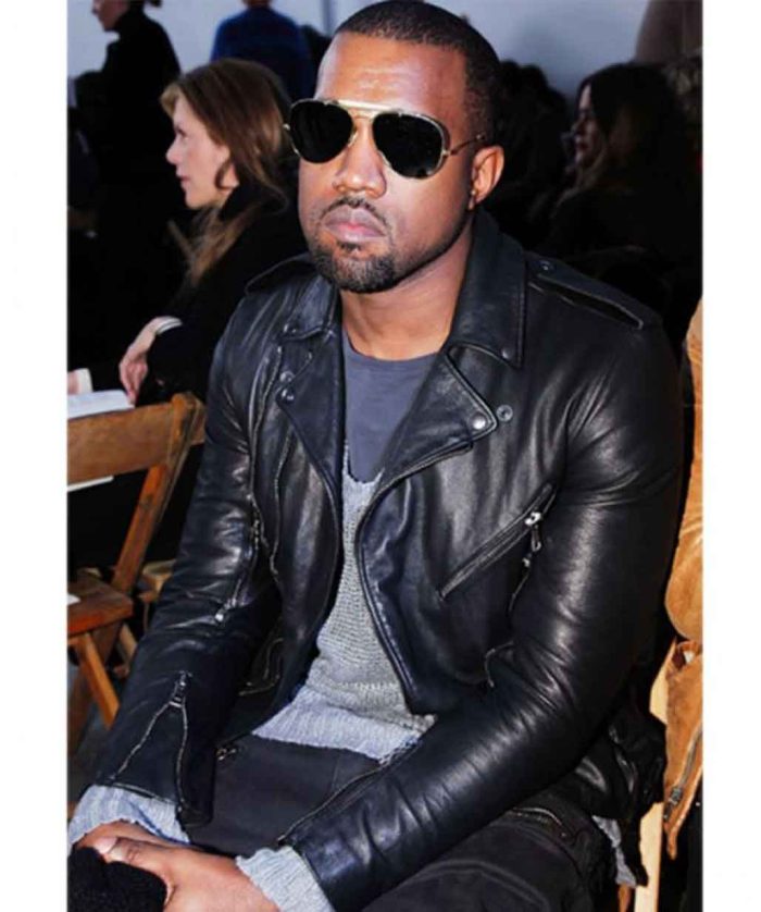Kanye-West-Biker-Black-Leather-Jacket