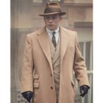 Michael-Gray-Peaky-Blinders-Brown Trench-Coat-For-Sale