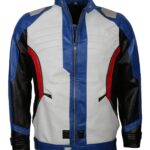 Overwatch 76 Soldier Leather Jacket - Image 3