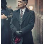 Peaky Blinders Thomas Shelby Grey Wool Coat Outfit
