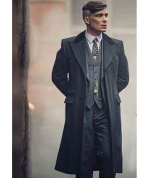 Thomas Shelby Grey Coat Outfit - Image 2