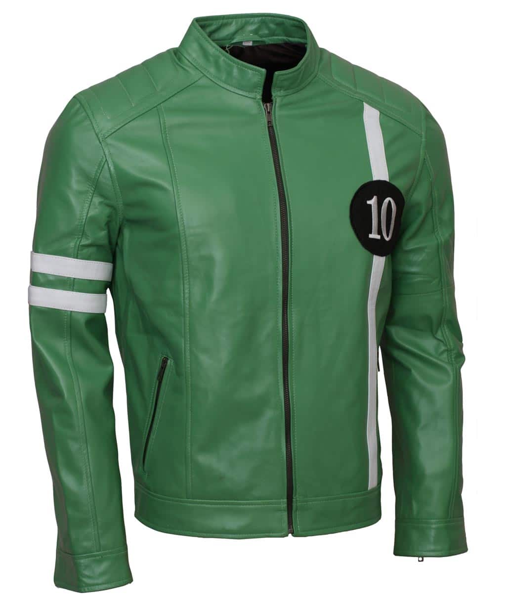 Ben 10 Alien Swarm Leather Jacket - USA Leather Factory