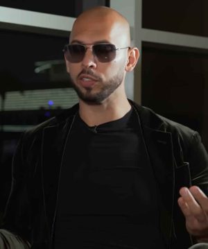 Top G Andrew Tate Outfit Black Velvet Suit - Image 6