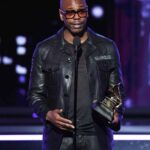 A Star Is Born Black Dave Chappelle Leather Jacket - Image 2