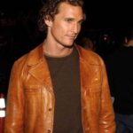 Matthew McConaughey Leather Coat Jacket - Image 2