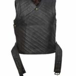 Seven Kings Must Die Uhtred Leather Vest Mens Costume