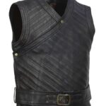 Seven Kings Must Die Uhtred Ragnarson Leather Vest Outfit - Image 9