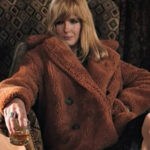 Yellowstone Beth Dutton Orange Fur Coat