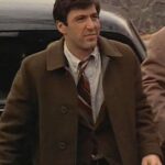 Al Pacino The Godfather Michael Corleone Brown Jacket