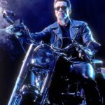 Arnold Schwarzenegger Terminator 2 Leather Jacket For Sale