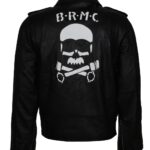 BRMC Black Rebels Wild One Men Motorcycle Club Leather Jacket