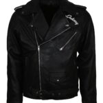 BRMC Black Rebels Wild One Men Motorcycle Club Leather Jacket Online