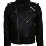 BRMC Black Rebels Wild One Men Motorcycle Club Leather Jacket Men online