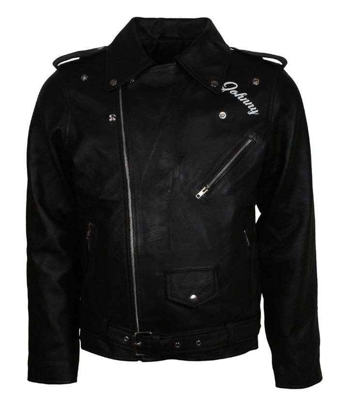 BRMC Black Rebels Wild One Men Motorcycle Club Leather Jacket Men online