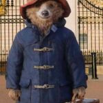 Bear Paddington Blue Hooded Wool Duffle Coat