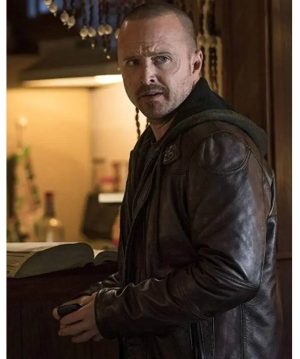 Breaking Bad Jesse Pinkman Brown Jacket With Hoodie Sale