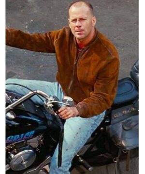Bruce Willis Pulp Fiction Butch Coolidge Leather Jacket