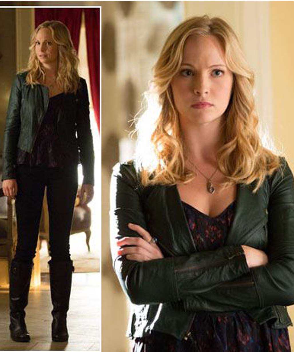 Caroline-Forbes-The-Vampire-Diaries-Leather-Jacket