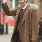 David Tennant Doctor Who Trench Coat - Image 2