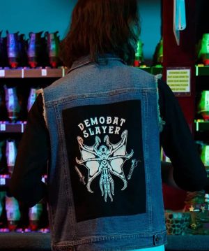 Demobat Slayer Stranger Things Denim Vest
