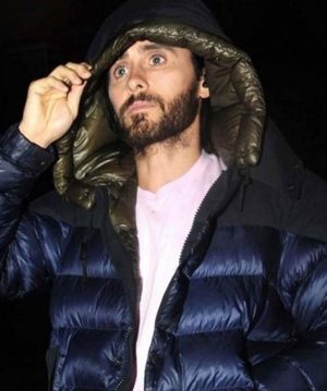 Jared Leto Morbius 2021 Film Dr. Michael Morbius Puffer Hooded Jacket Sale