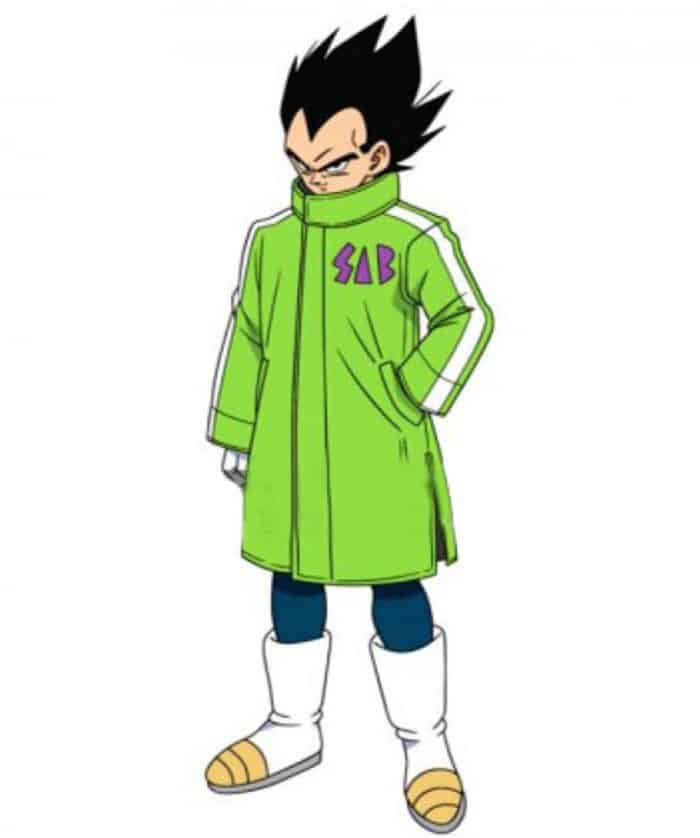 Dragon Ball Super Series Broly Vegeta SAB Coat