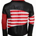 Easy Rider Men America Flag Leather Jacket Sale USA