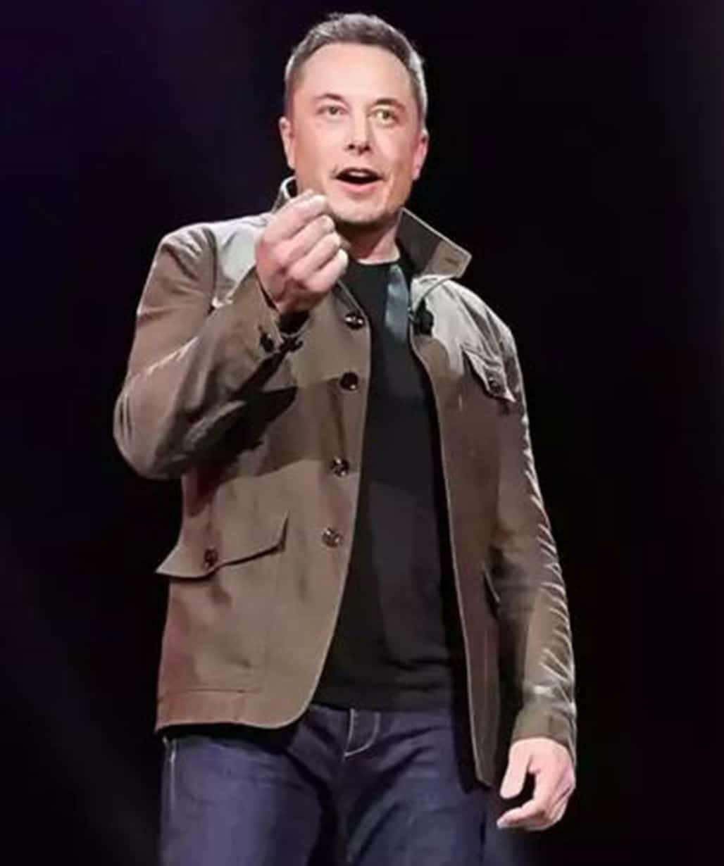 Elon-Musk-SpaceX-Tesla-Event-Cotton-Jacket