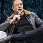 Elon Musk Winter Shearling Leather Jacket Sale