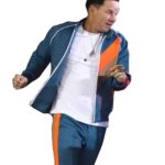 Huck Dembo Me Time Mark Wahlberg Blue Tracksuit