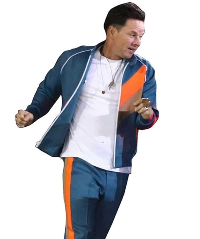 Huck Dembo Me Time Mark Wahlberg Blue Tracksuit