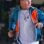 Huck Dembo Me Time 2022 Movie Mark Wahlberg Blue Tracksuit