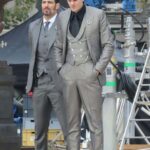 Marquis John Wick Chapter 4 Bill Skarsgard Gray Suit Sale