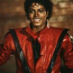 Michael Jackson Thriller Red Leather Jacket Costume