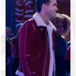 Ryan Reynolds Spirited Shearling Suede Leather Jacket for Sale UK US and Australia