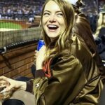 San Diego Emma Stone Bomber Jacket Sale