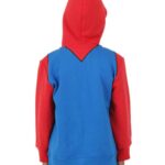 Super Mario Bros Outfit Red and Blue Hoodie for sale free shipping