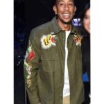 Tej Parker Ludacris Fast X Green Cotton Jacket