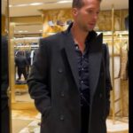 Top G Tristan Tate Wool Trench Coat