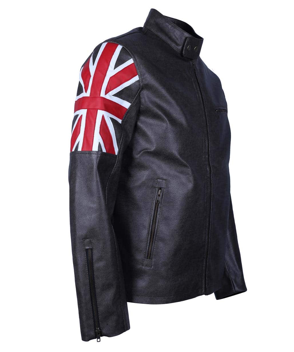 UK-Flag-Cafe-Racer-Men-Black-Faux-Leather-Jacket-Side